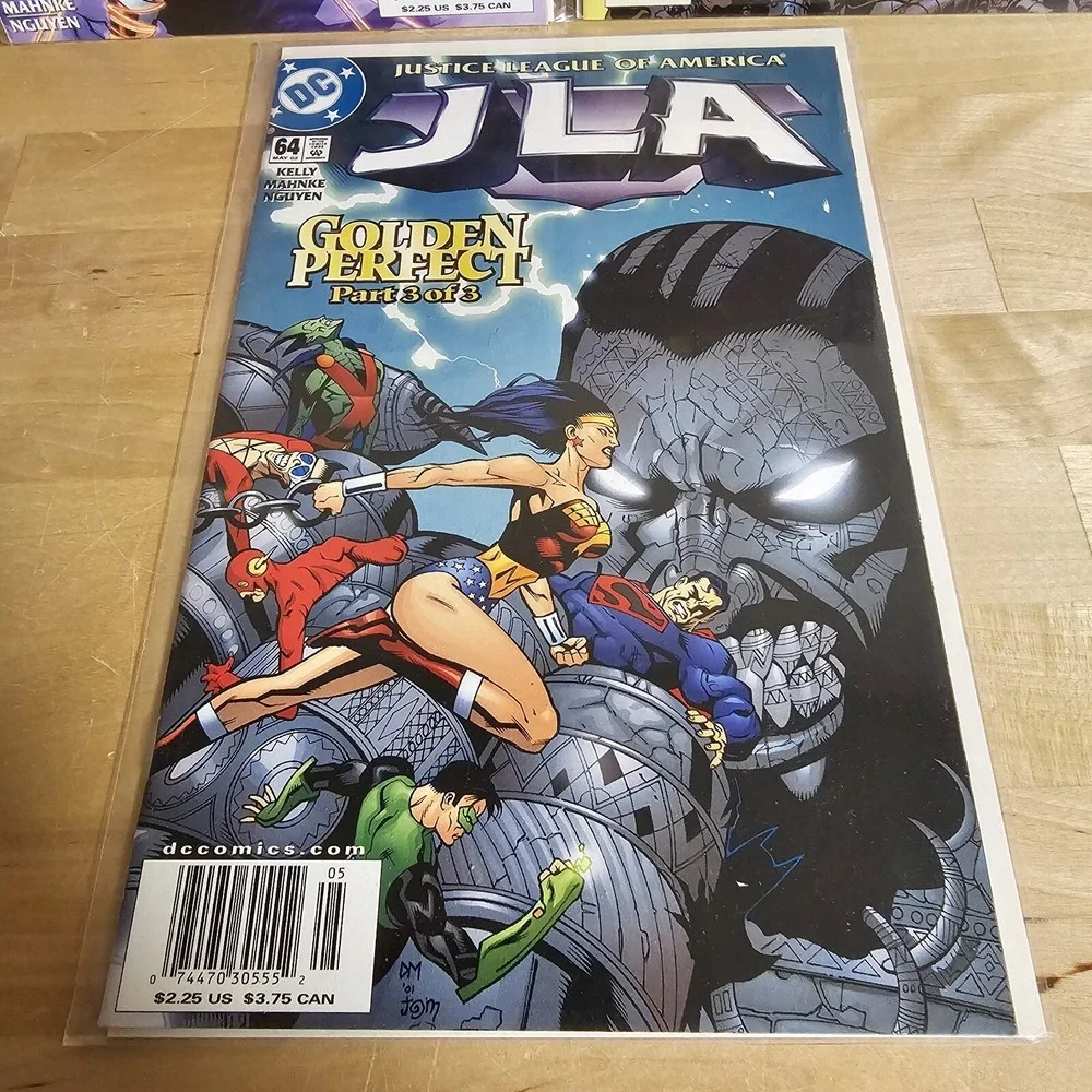 JLA Issue #62-64 Golden Perfect Complete Story Arc 1st Appearance of Rama Khan!
